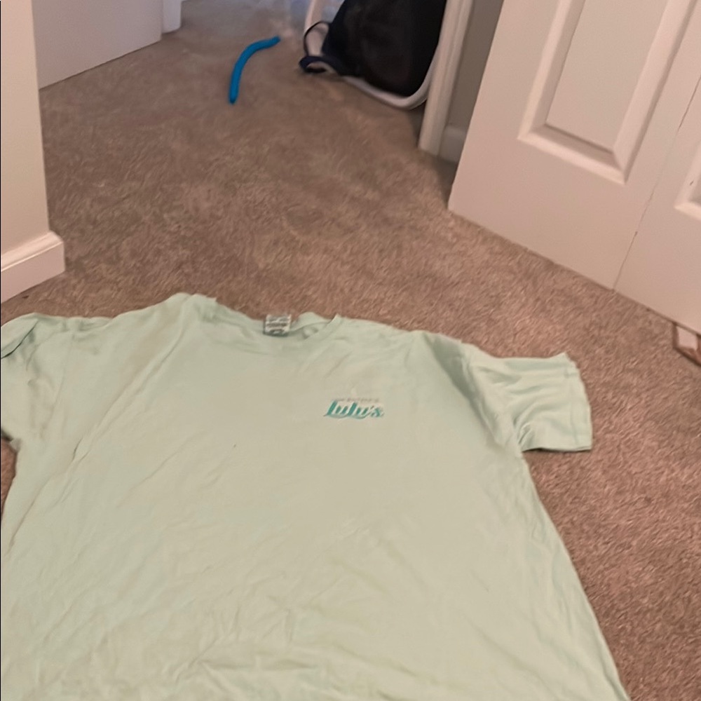 Lulu's Mint Green Logo Tee